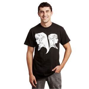 New Legend of Zelda Link Time t-shirt Black Unisex Mens XL Womens 2X Hot Topic